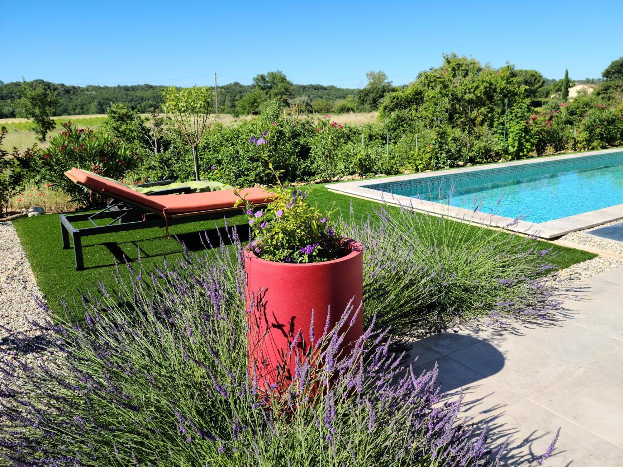 Les Papillons D'Uzes Bed & Breakfast Saint-Laurent-la-Vernède Eksteriør bilde